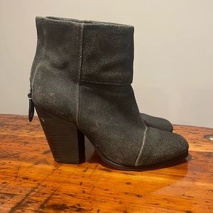 Rag & Bone Newberry healed ankle bootie